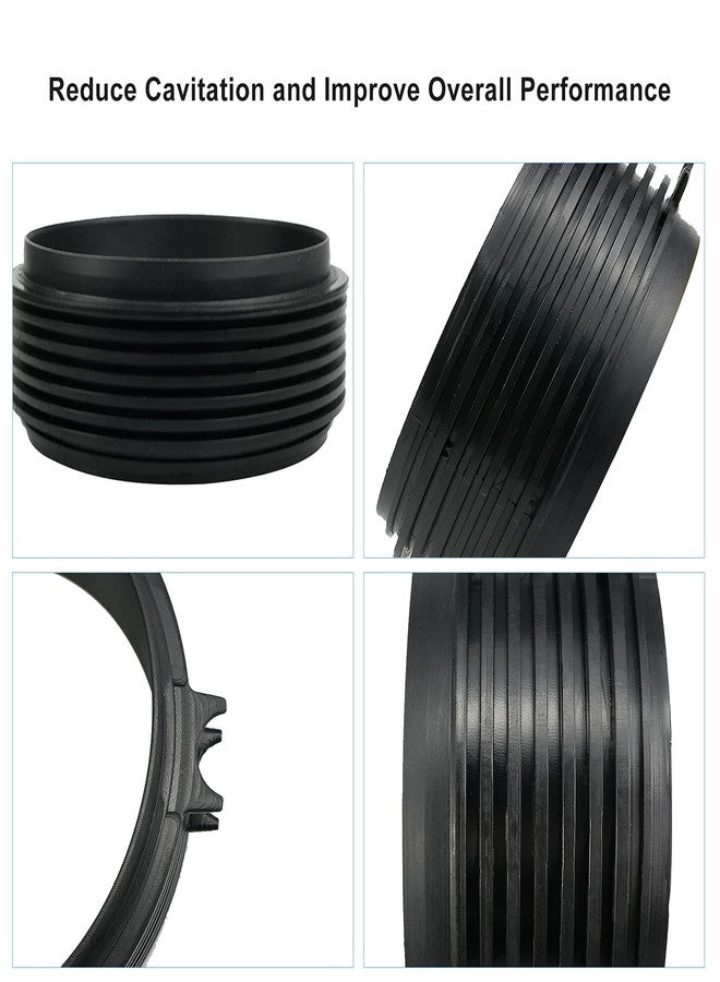 TIKSCIENCE Jet Pump Wear Ring Fit for Sea-Doo Seadoo Spark 2 UP & 3 UP 900 HO Ace Trixx Spark Models 2014-2020, 267000617 267000813 267000925, Updated Version 267-000-617 267-000-813 267-000-925 - Image 2